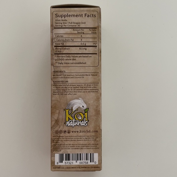 Koi Naturals 30ml - Picture 3 of 7